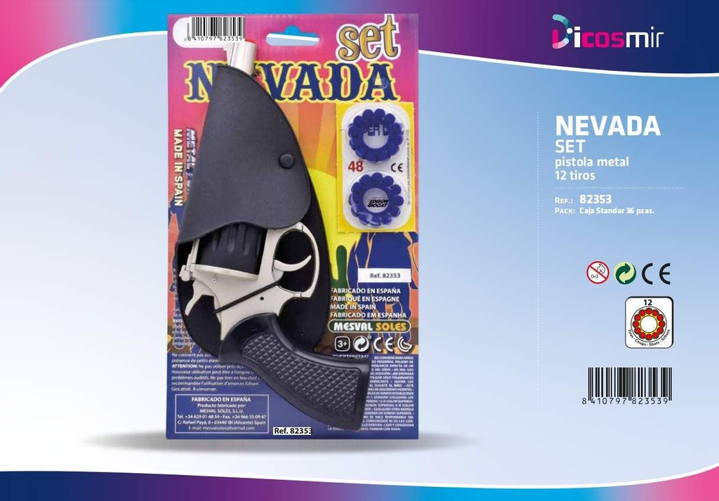 Set Nevada con funda - Juguetes de armas