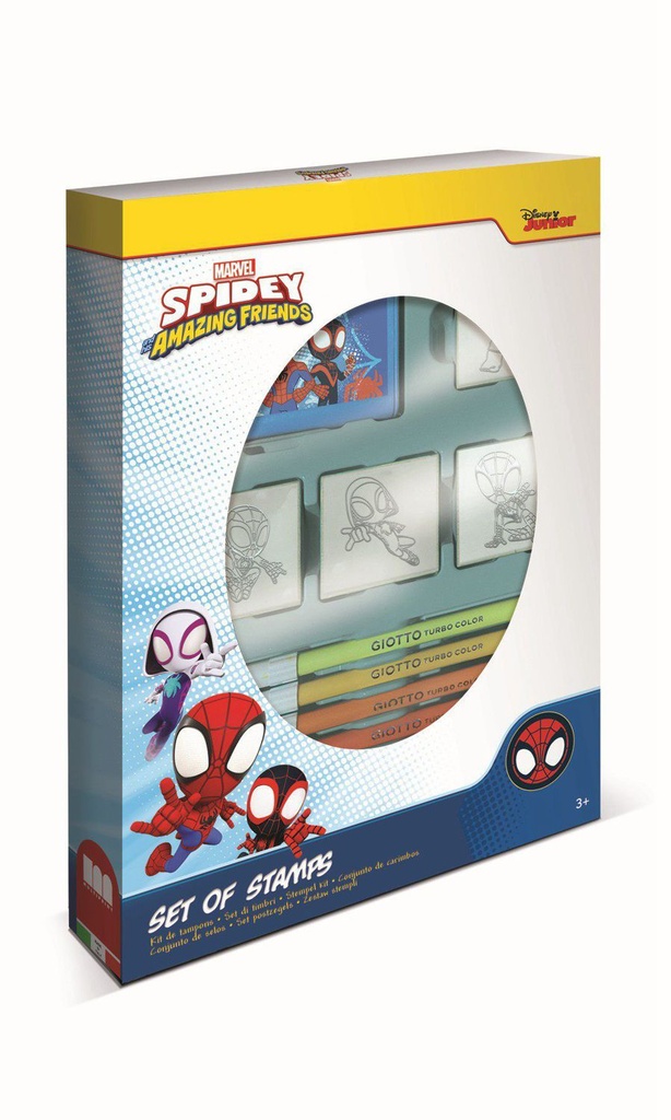 Set de 7 rotuladores lavables Spidey - Material escolar