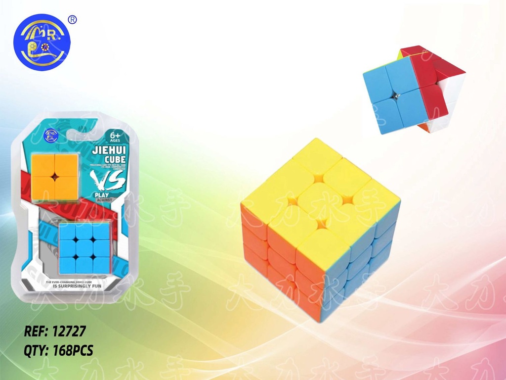 Juguete para niños - Cubo de Rubik 3x3 y 2x2 - Juegos de lógica