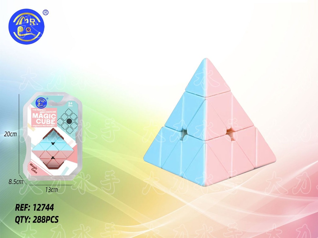 Cubo de Rubik triangular 3x3 - Juguetes y puzzles