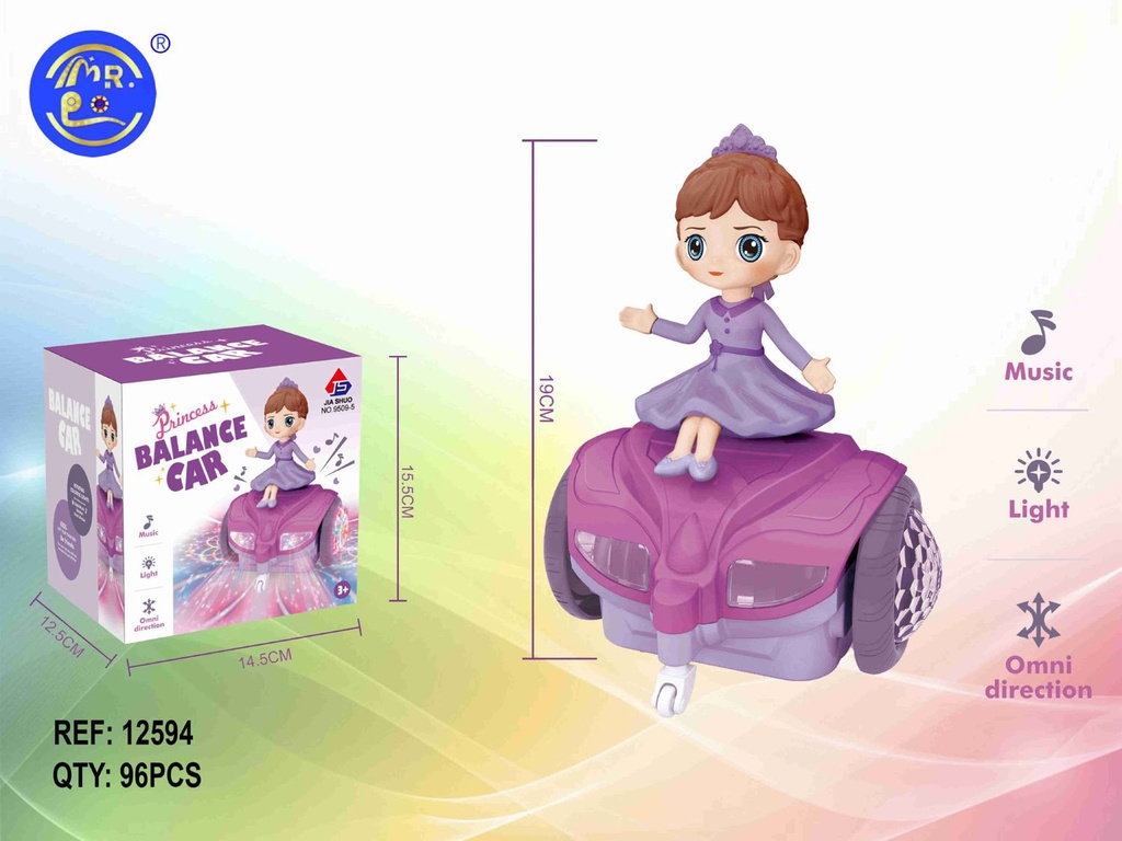 Juego de princesas con luz y sonido - Juguete electrónico