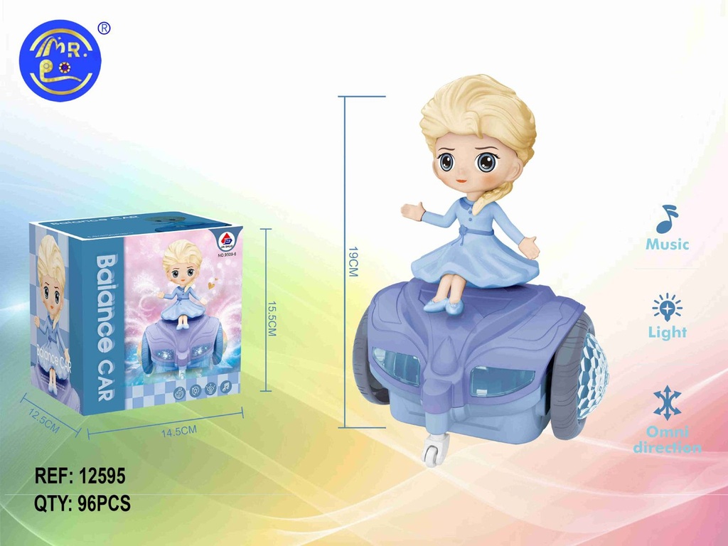 Juego de princesas con luz y sonido - Juguete electrónico