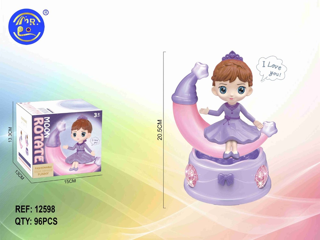 Juego de princesas con luz y sonido, Juguetes electrónicos