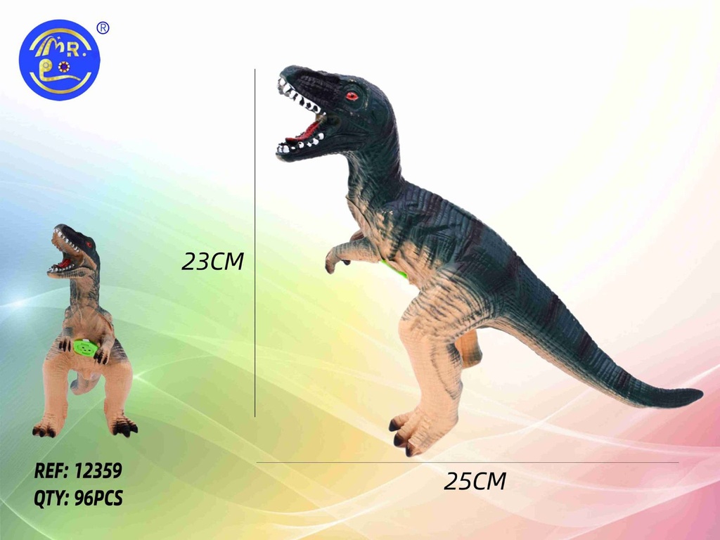 Dinosaurios con sonido 25x23 - Juguete de dinosaurio