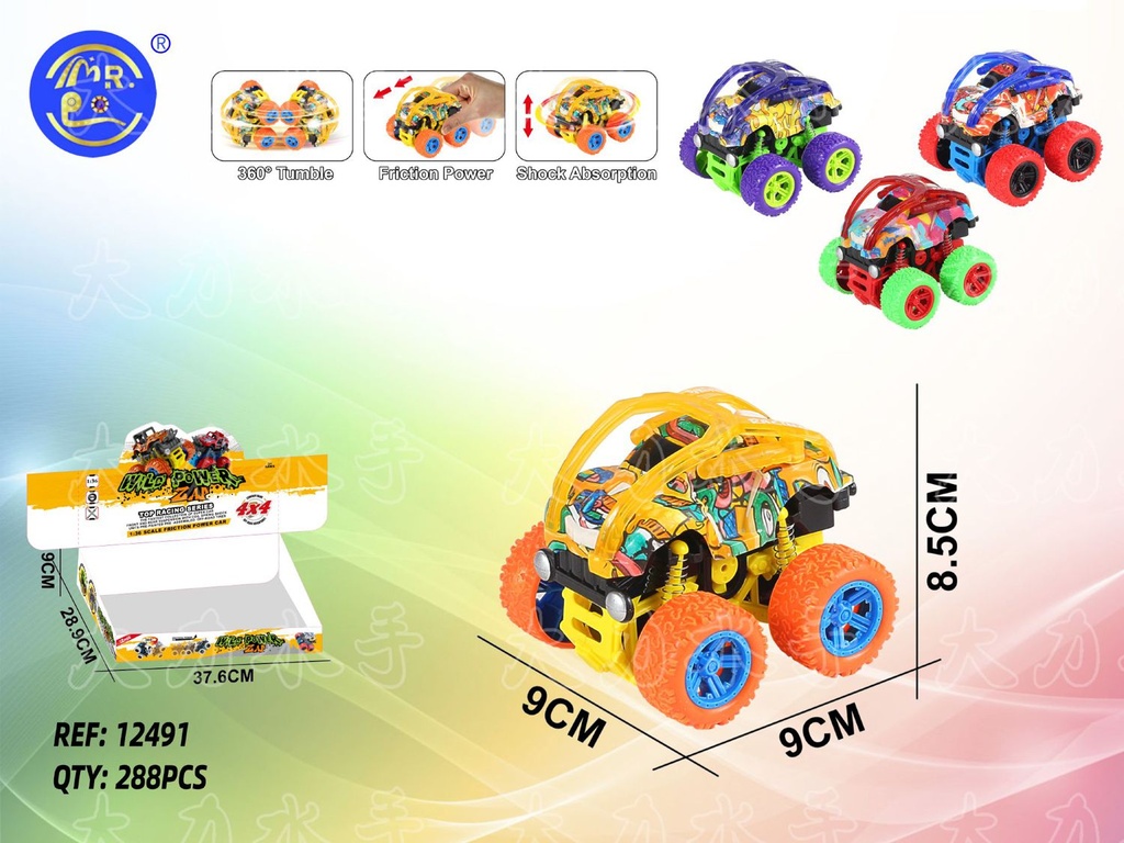 Juguete de coches grandes 12 pcs - Juguetes para niños