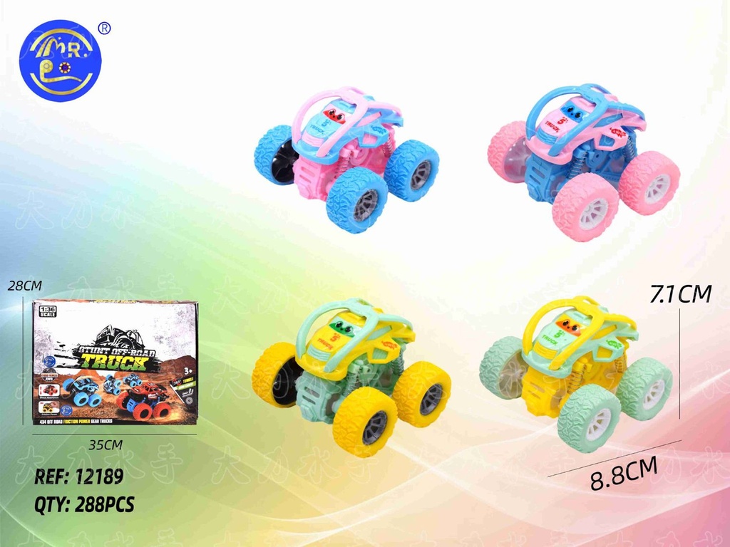 Juguete de coches grandes 12 pcs - Juguetes para niños