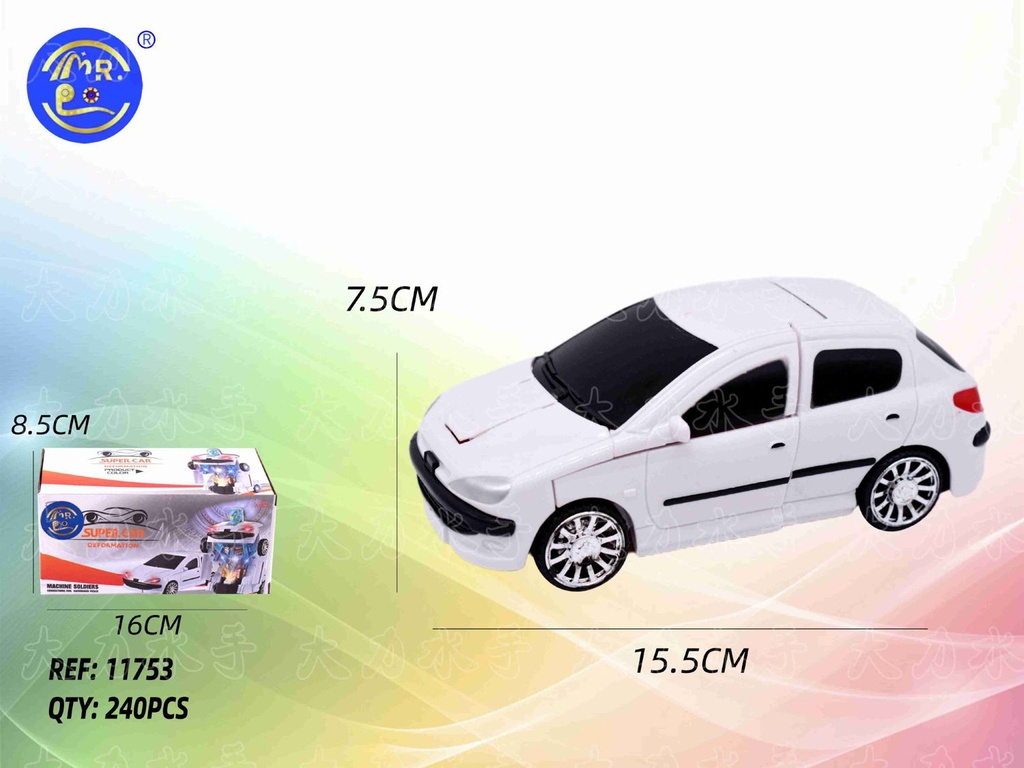 Coche eléctrico con luz y sonido - Juguetes