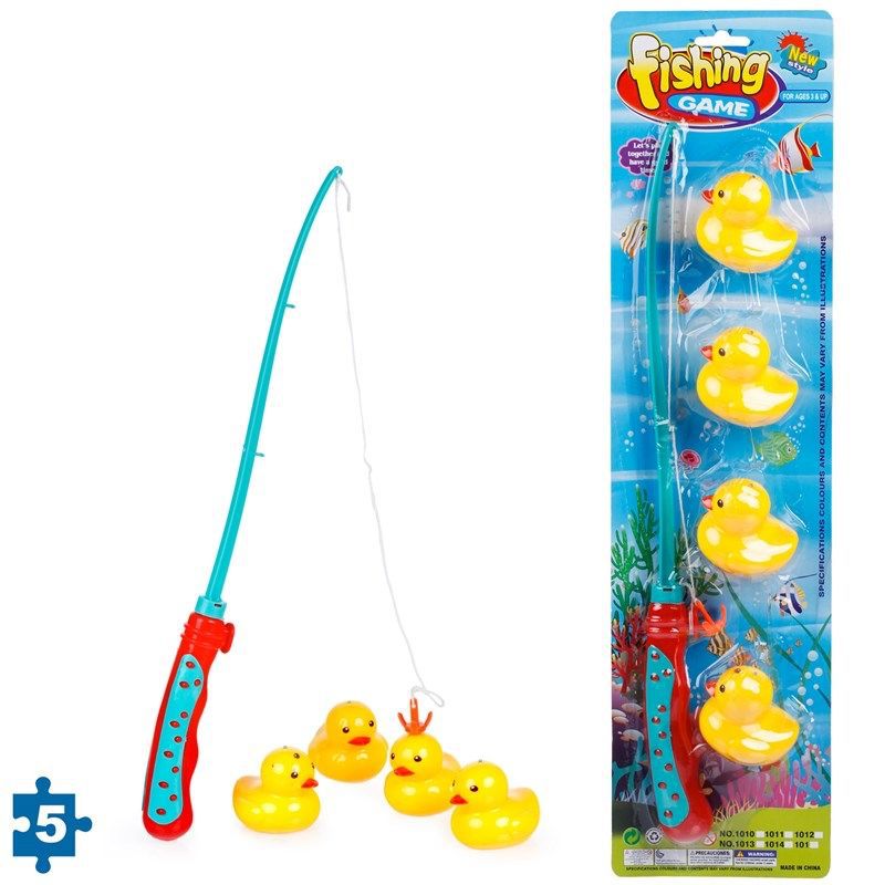 Juguete pesca de patos con accesorios 5 piezas - Juguetes