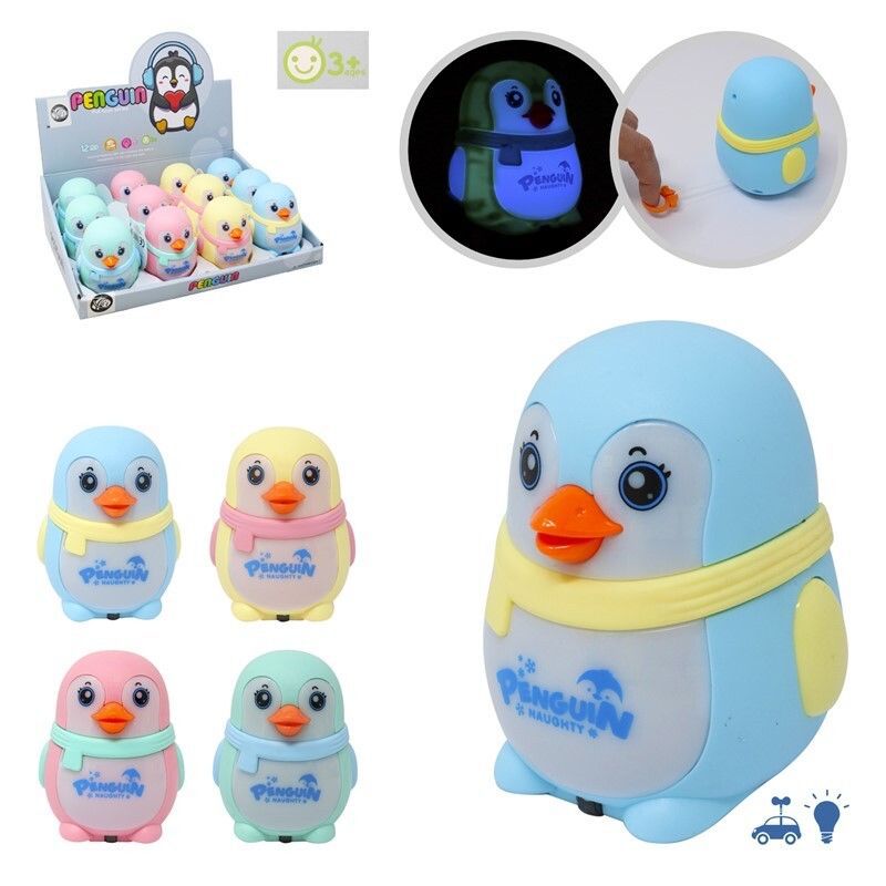 Juguete pingüino de cuerda con luz surtido - Juguetes para niños