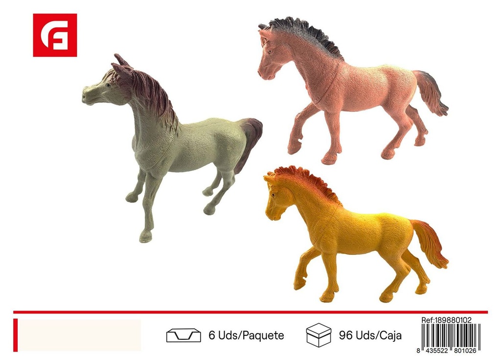 Set de animales de la selva (3 figuras de 5 pulgadas) - Juguetes y animales