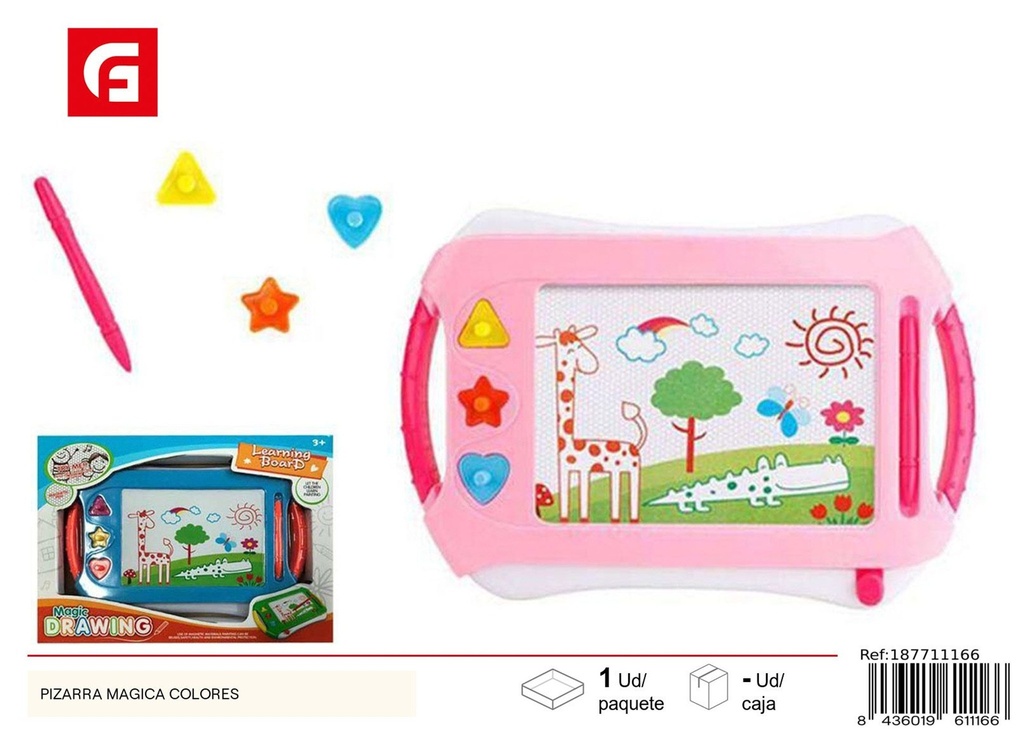 Pizarra mágica colores - Juguetes y juegos