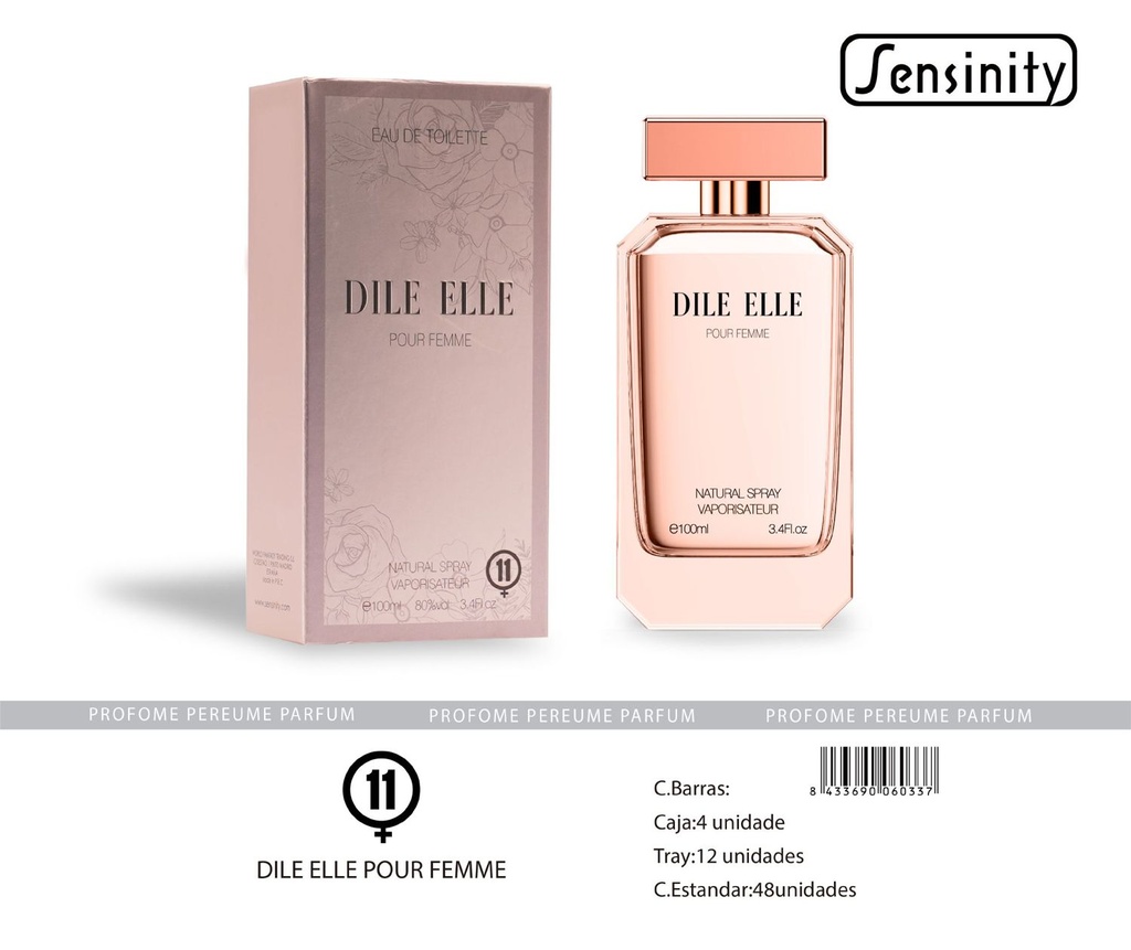 Perfume para mujeres DILE ELLE - Cosméticos