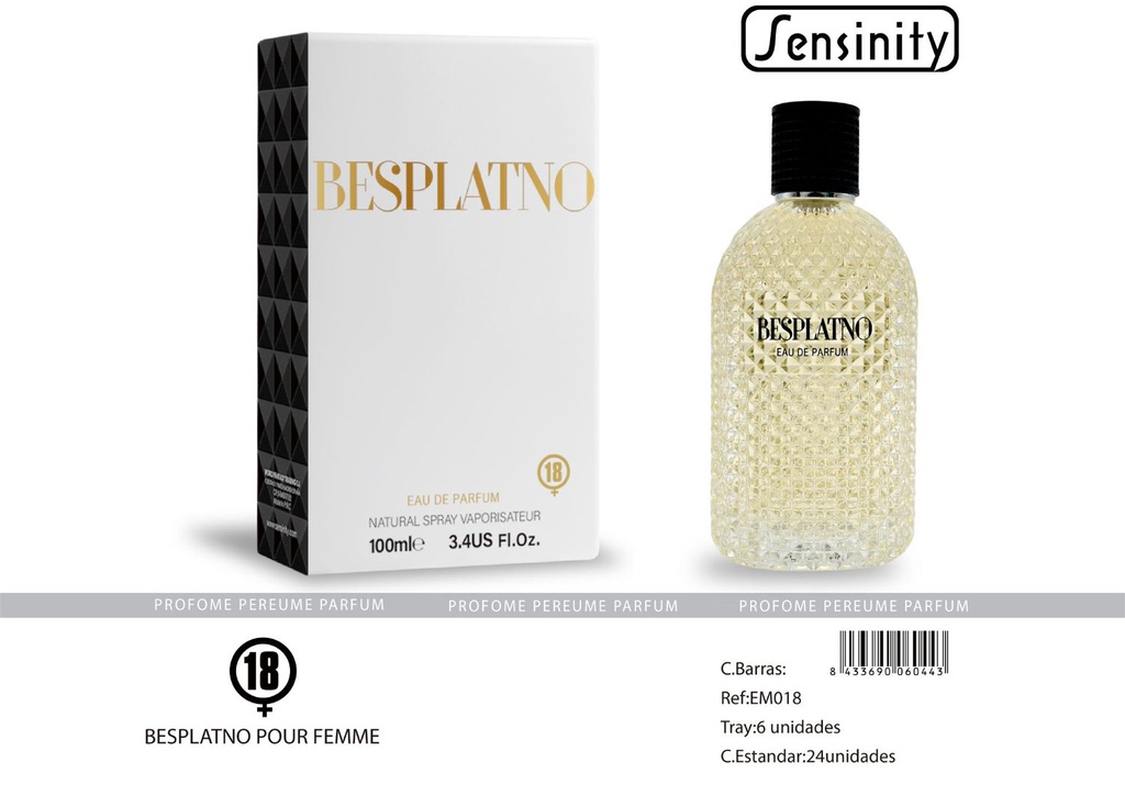 Perfume para mujeres BESPLATNO - Cosméticos