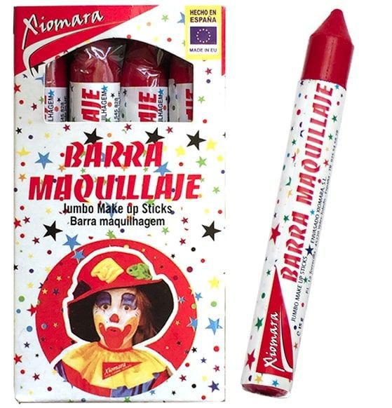 Barra Xiomara roja 12/U - Maquillaje para caras