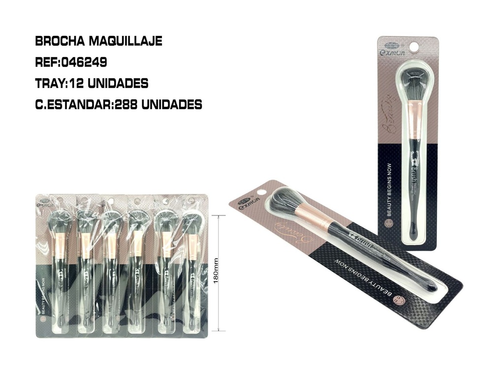 Brocha de maquillaje 12/U - Pinceles de maquillaje