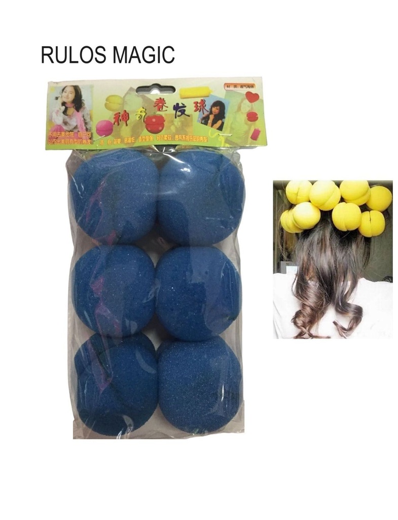 Rulos esponja 6/U - Accesorios para el cabello