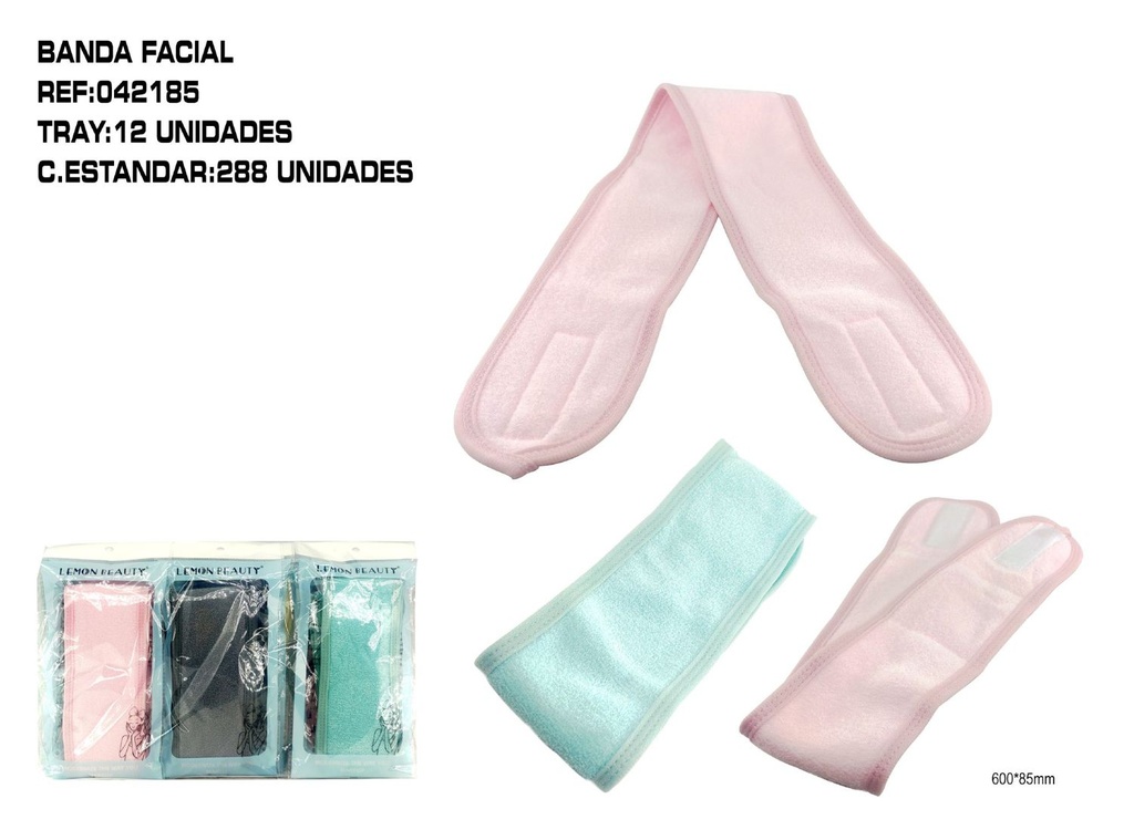 Turbante facial 12 unidades - Accesorios de belleza y cuidado personal