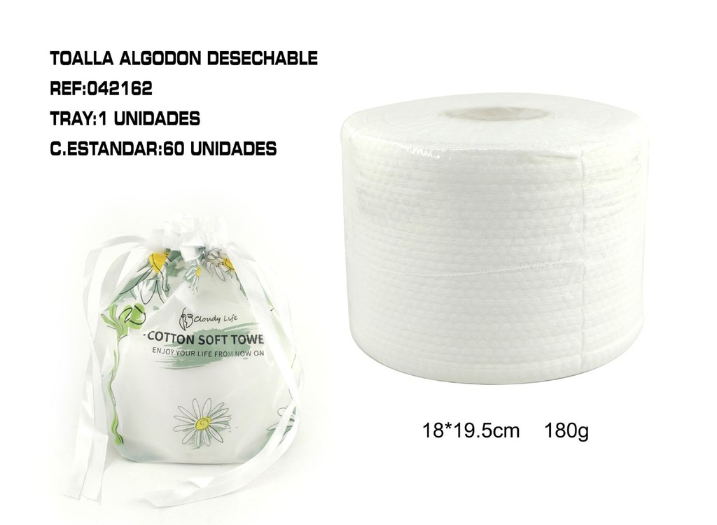 Rollo de papel desechable no textil 18*19.5 cm - Productos desechables