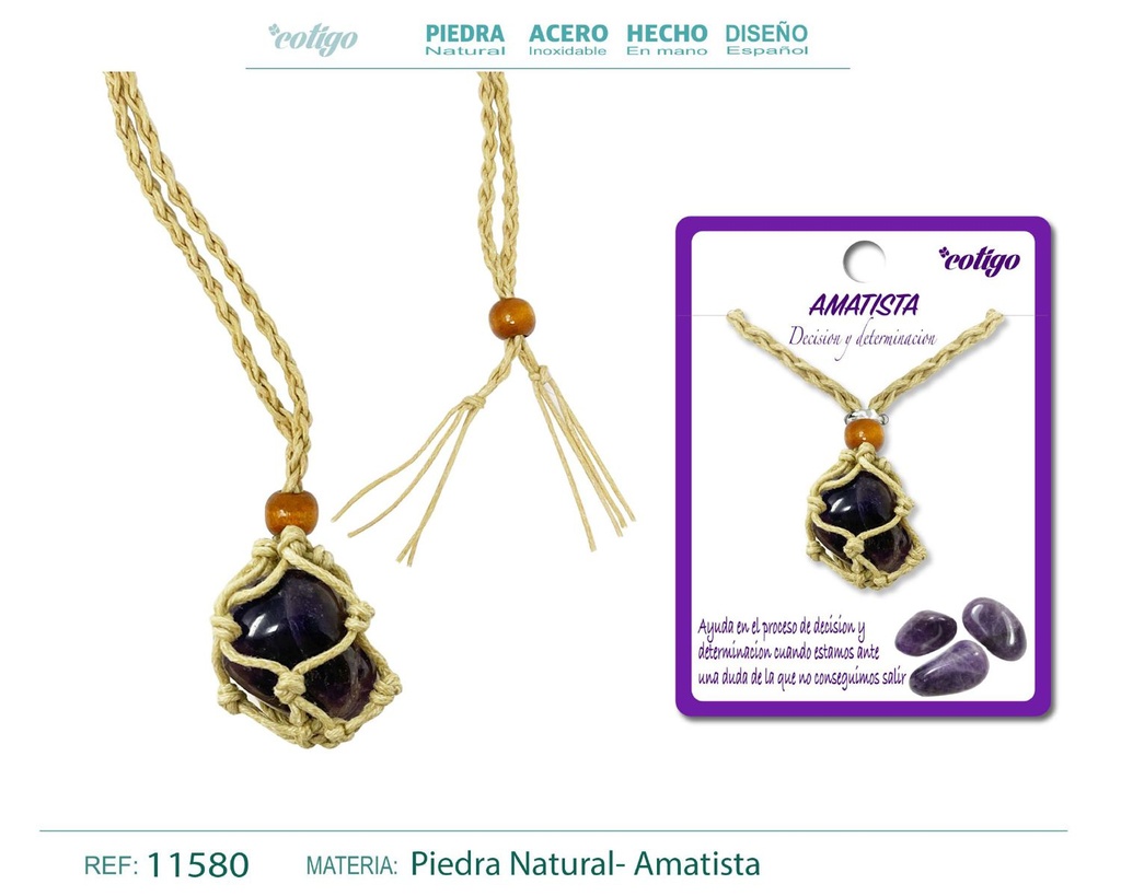 Colgante de Amatista - Joyería especial