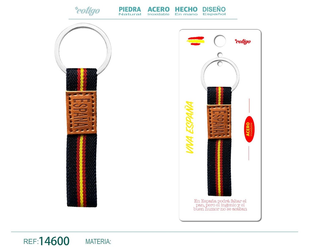 Llavero de España - Accesorios patrióticos