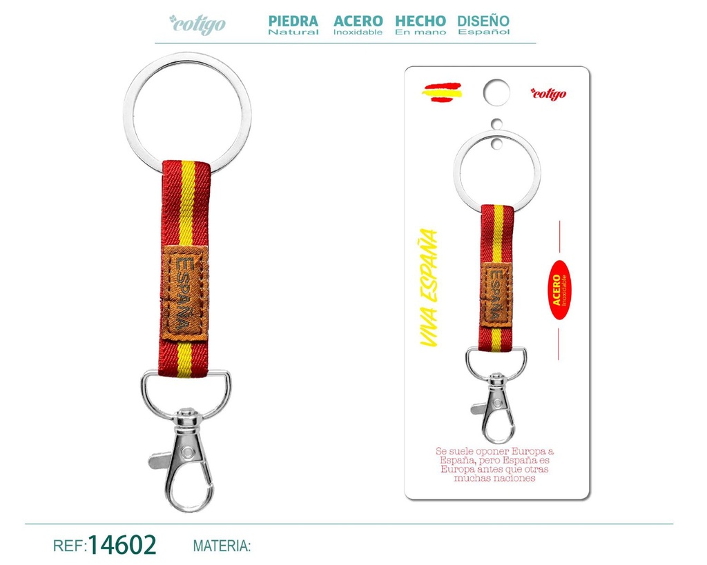 Llavero de España - Accesorios patrióticos