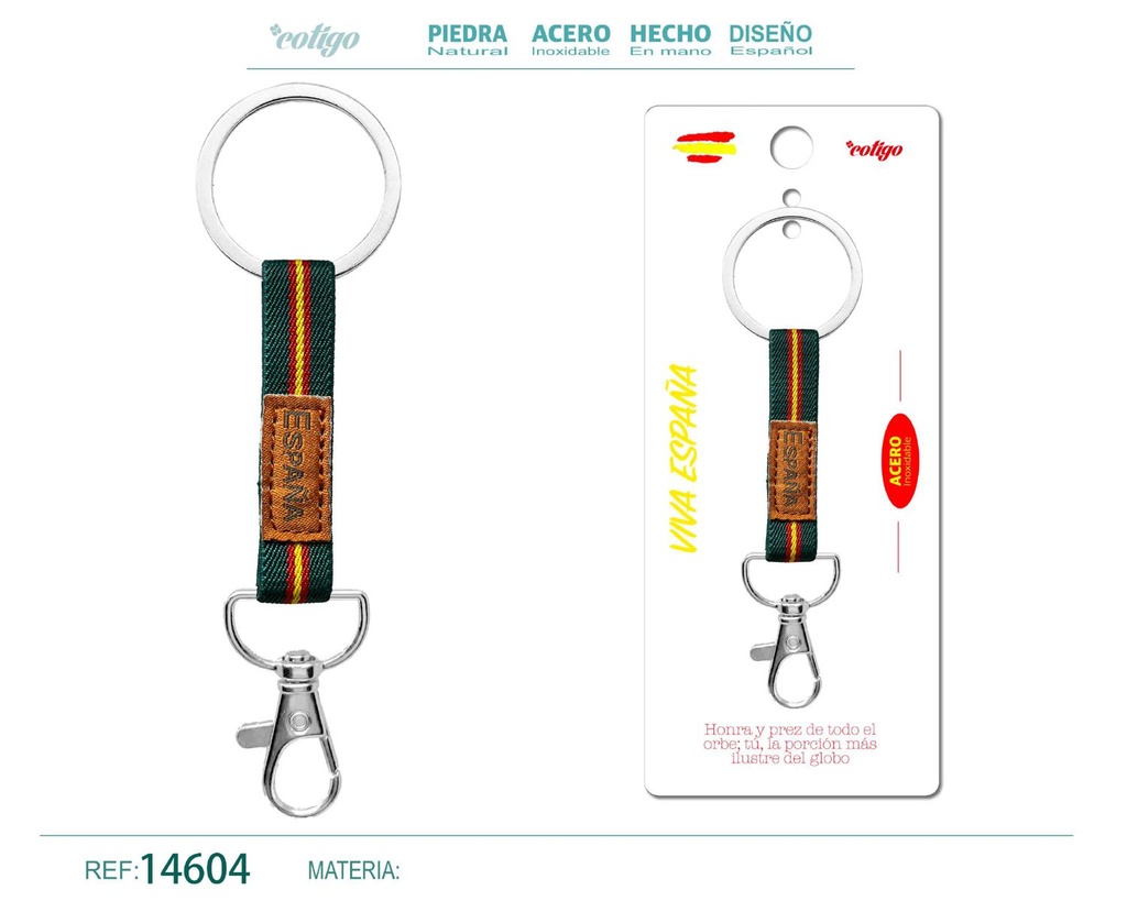 Llavero de España - Accesorios patrióticos