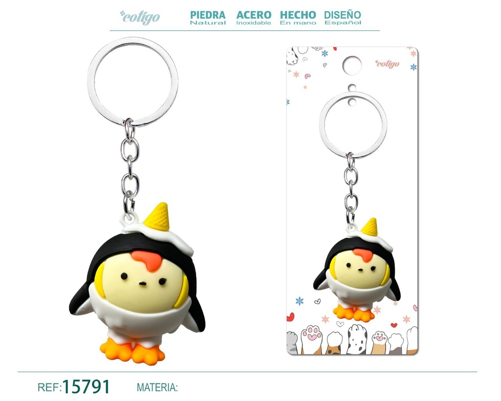 Llavero de dibujos animados - Accesorios divertidos y coleccionables