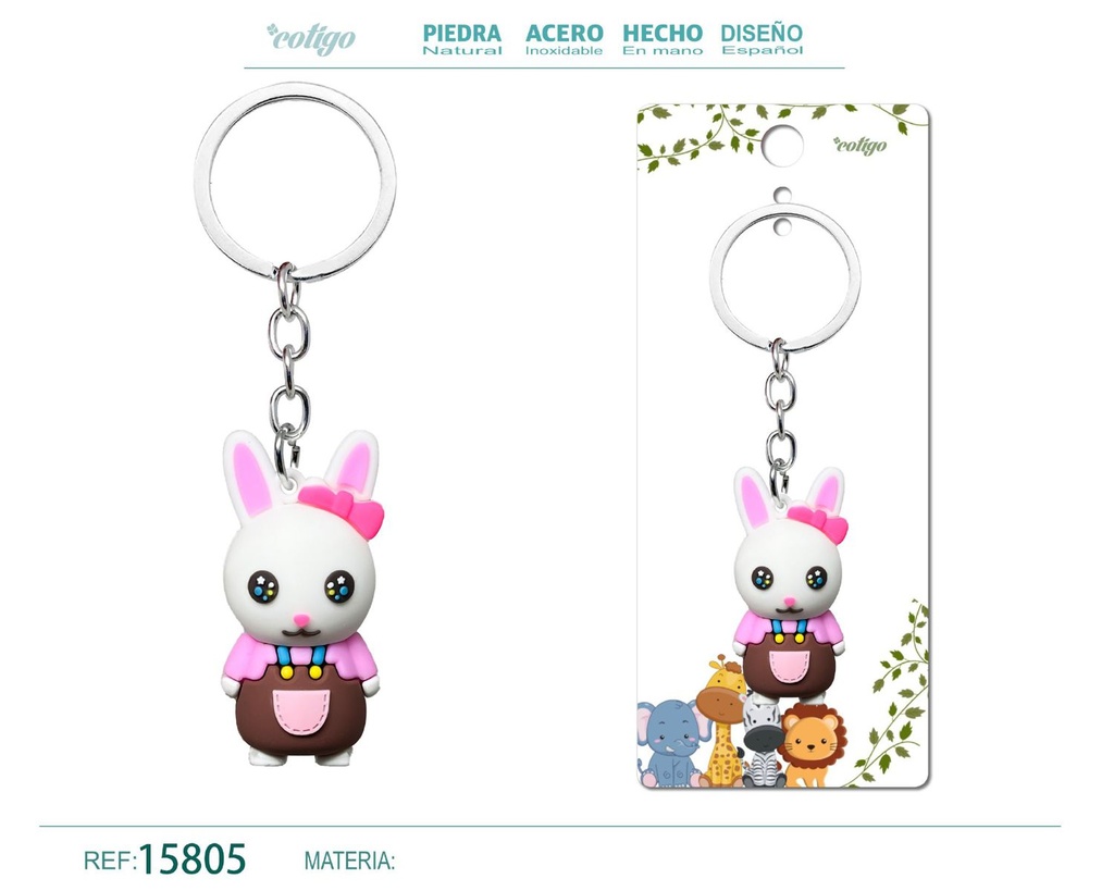 Llavero de dibujos animados - Accesorios divertidos y coleccionables