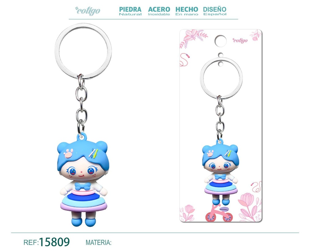 Llavero de dibujos animados - Accesorios divertidos y coleccionables