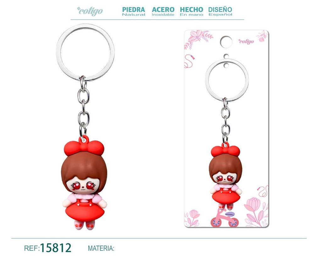 Llavero de dibujos animados - Accesorios divertidos y coleccionables