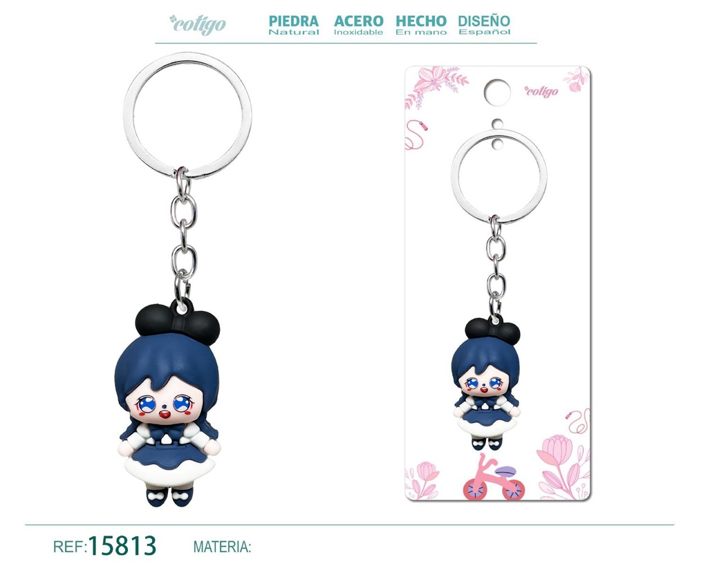 Llavero de dibujos animados - Accesorios divertidos y coleccionables