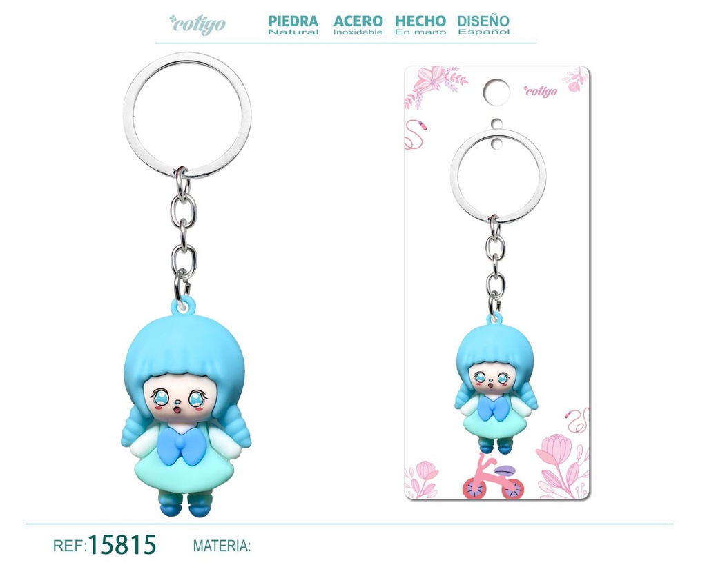 Llavero de dibujos animados - Accesorios divertidos y coleccionables