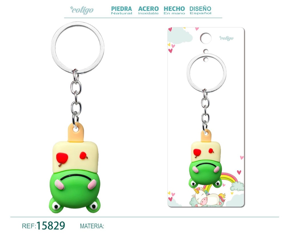 Llavero de dibujos animados - Accesorios divertidos y coleccionables
