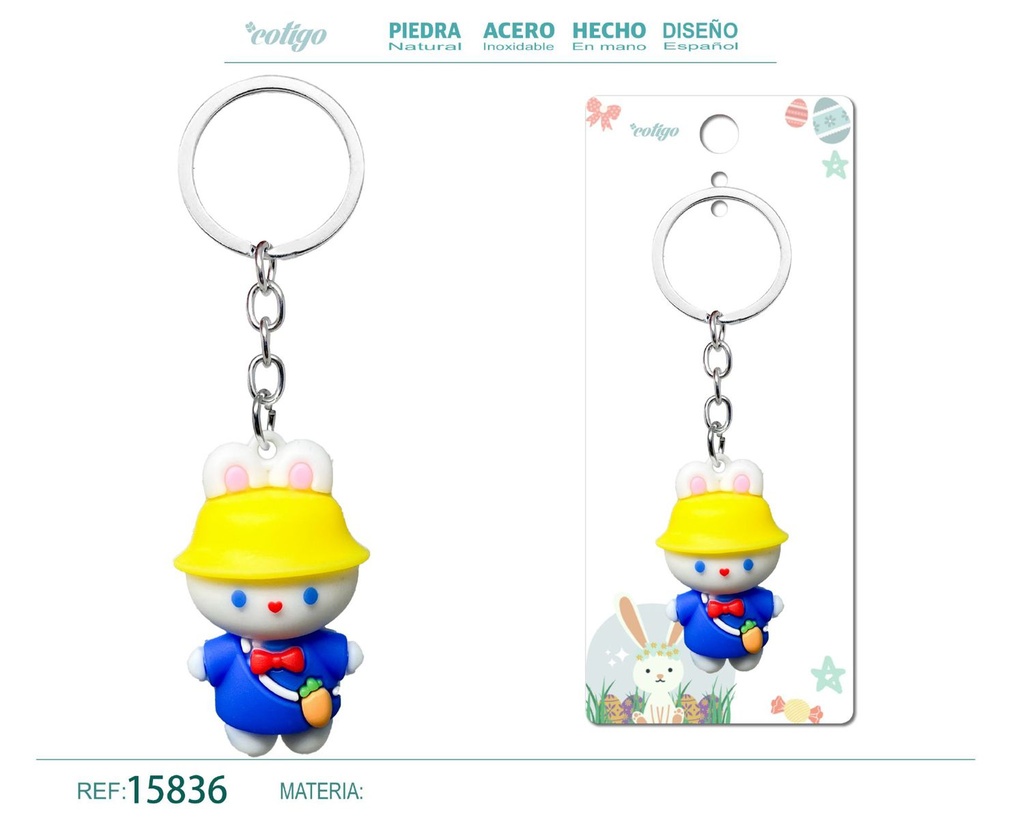 Llavero de dibujos animados - Accesorios divertidos y coleccionables
