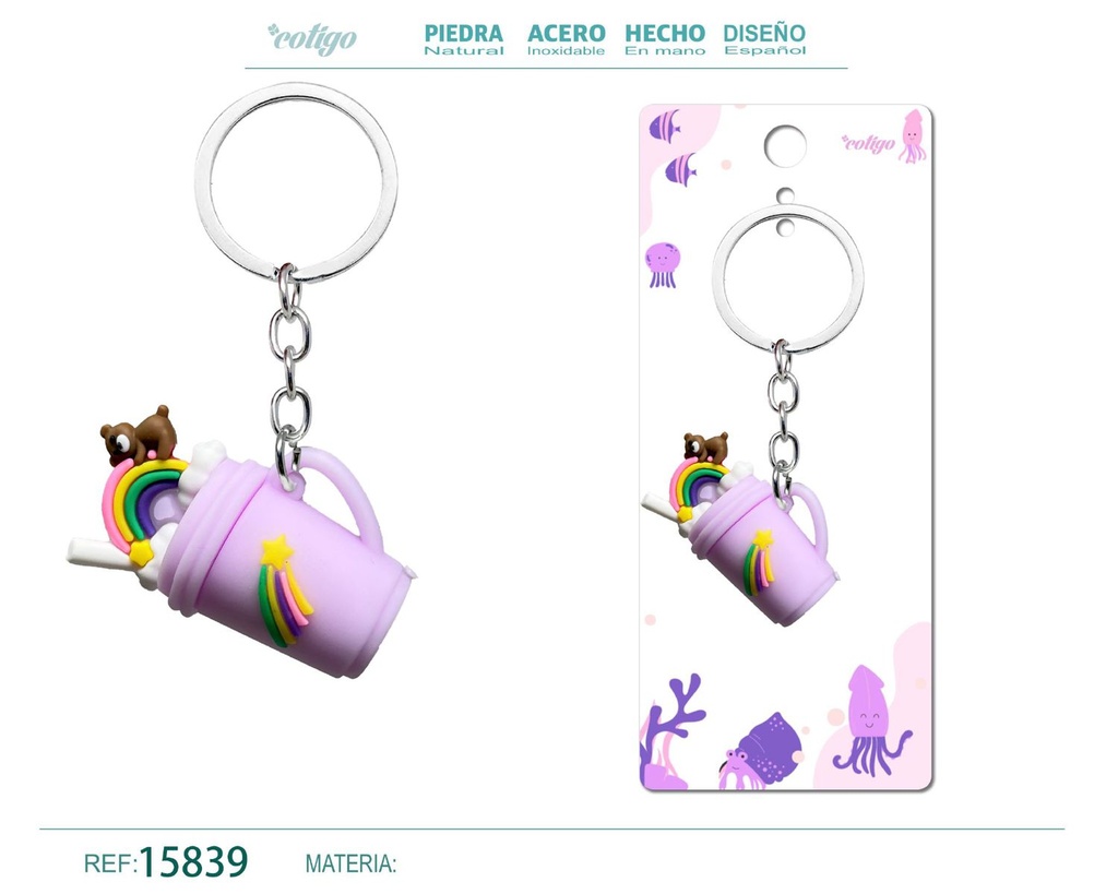 Llavero de dibujos animados - Accesorios divertidos y coleccionables