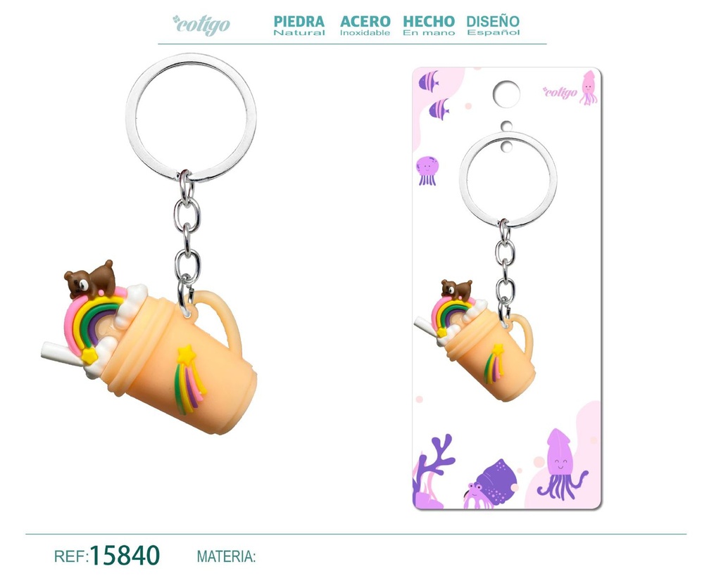 Llavero de dibujos animados - Accesorios divertidos y coleccionables
