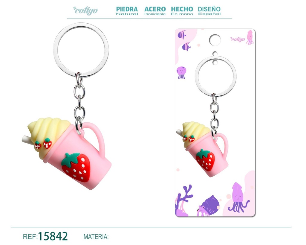 Llavero de dibujos animados - Accesorios divertidos y coleccionables