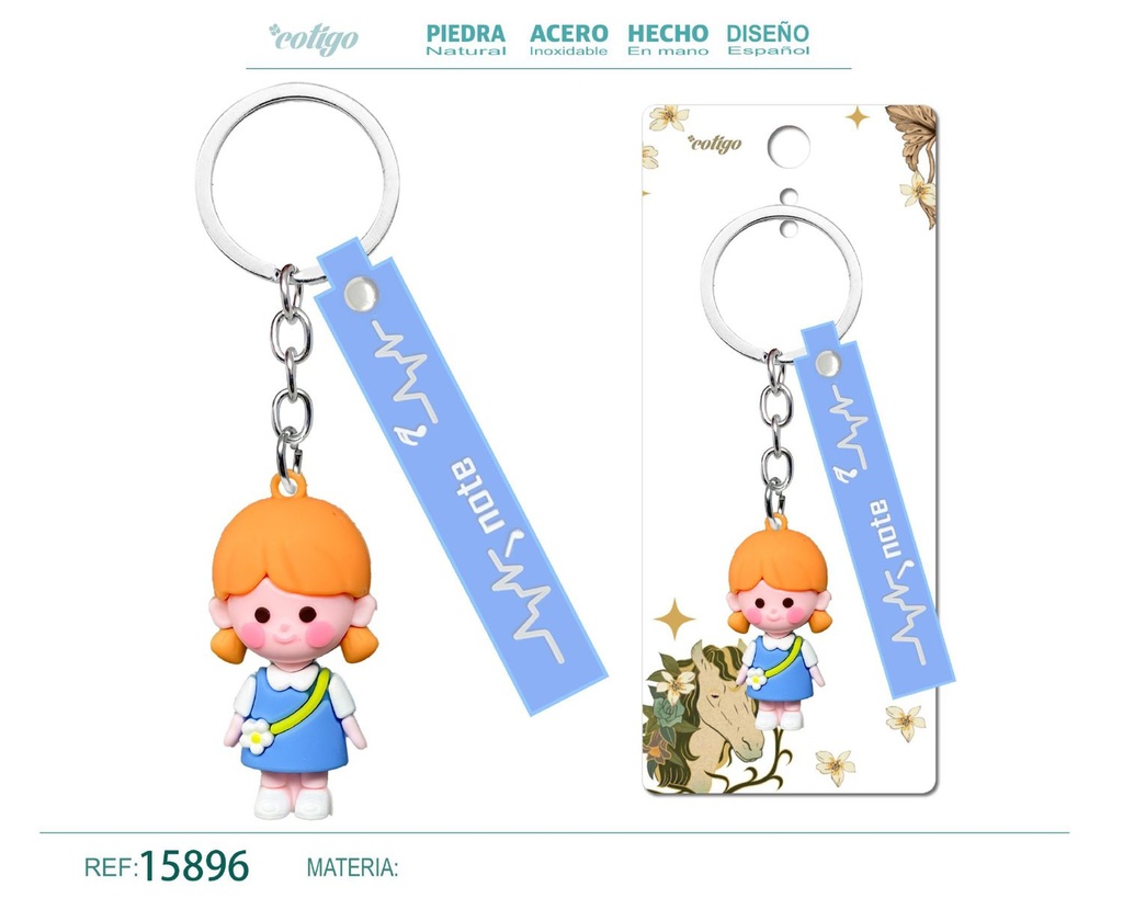 Llavero de dibujos animados - Accesorios y llaveros divertidos