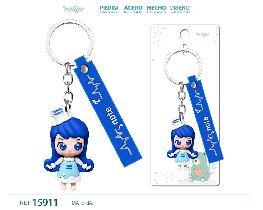 Llavero de dibujos animados - Accesorios y llaveros divertidos