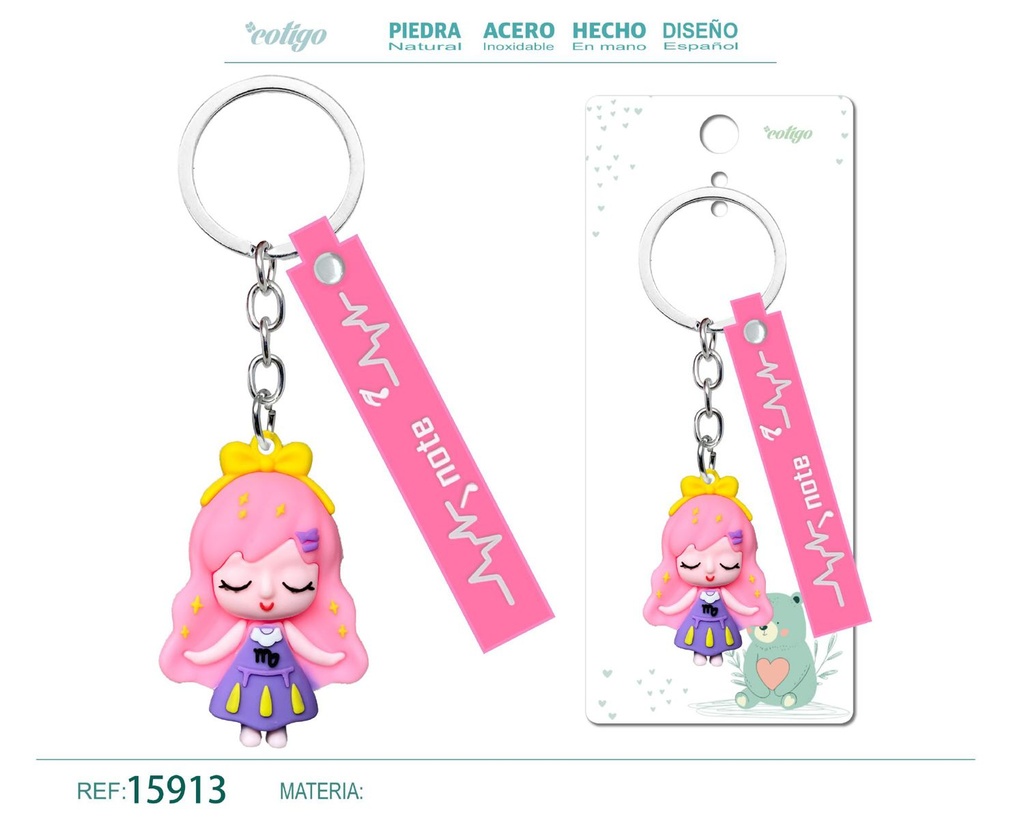 Llavero de dibujos animados - Accesorios y llaveros divertidos