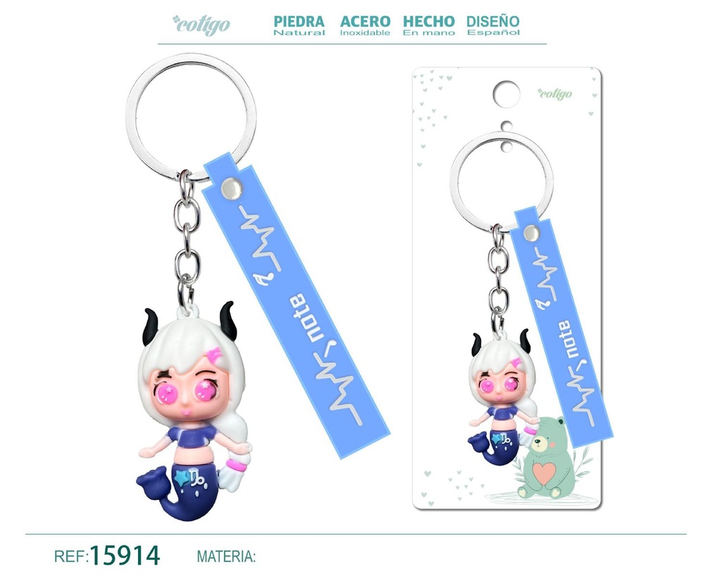 Llavero de dibujos animados - Accesorios y llaveros divertidos
