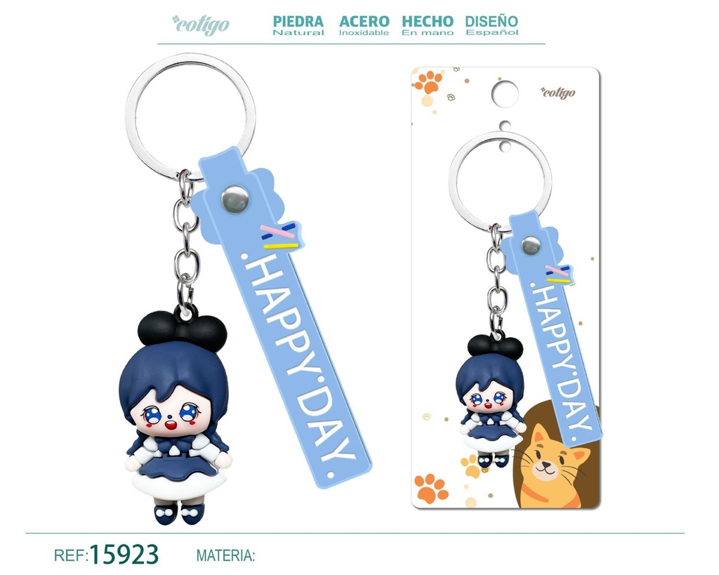 Llavero de dibujos animados - Accesorios y llaveros divertidos