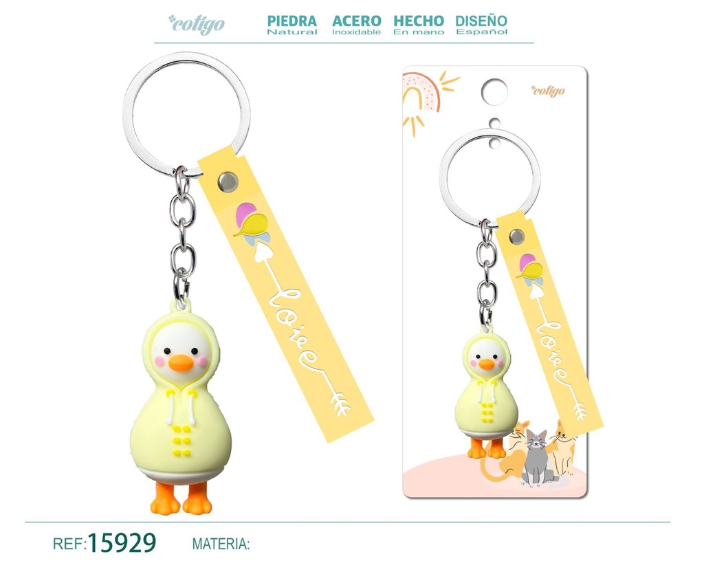 Llavero de dibujos animados - Accesorios y llaveros divertidos