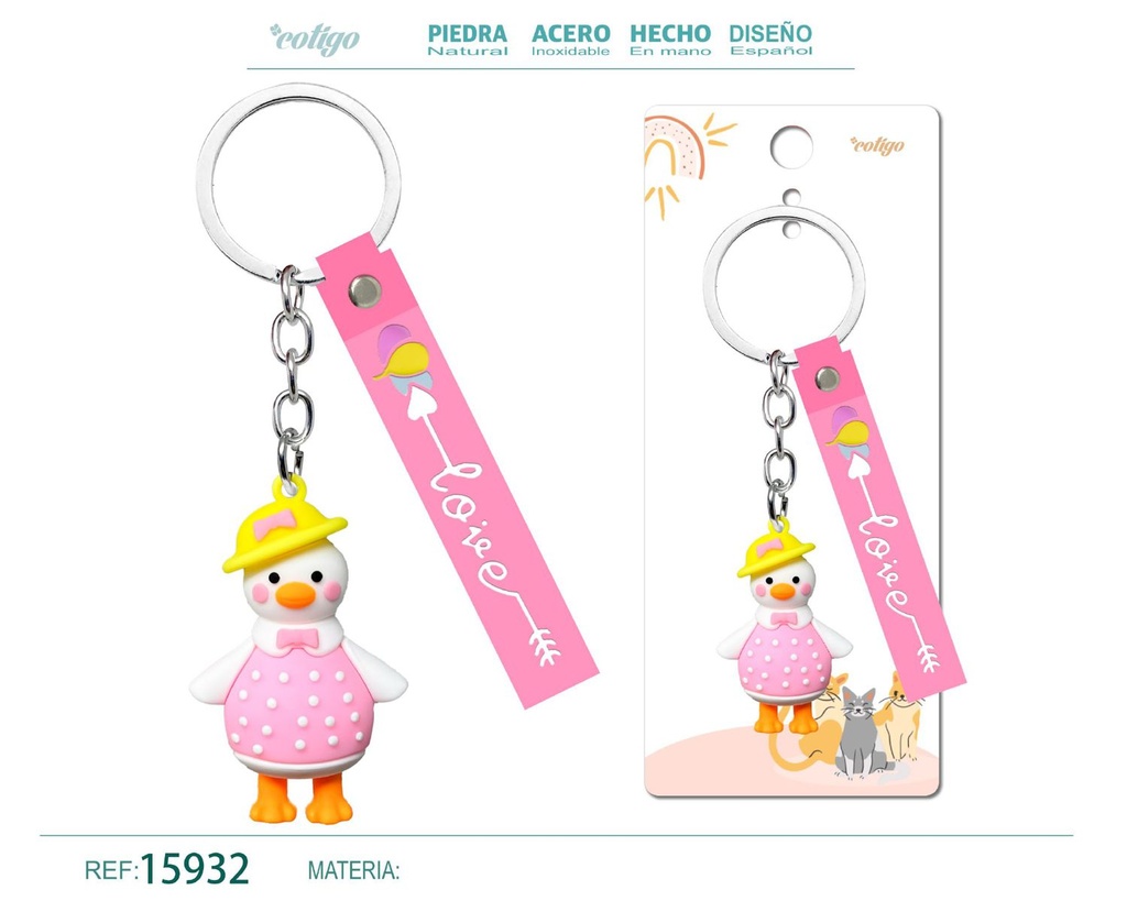 Llavero de dibujos animados - Accesorios y llaveros divertidos