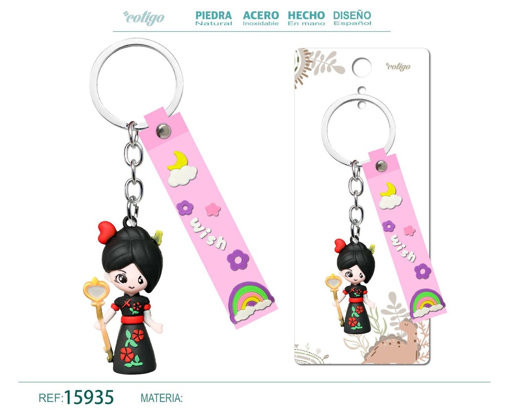 Llavero de dibujos animados - Accesorios y llaveros divertidos