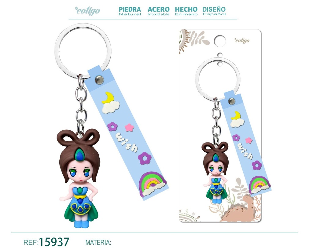 Llavero de dibujos animados - Accesorios y llaveros divertidos