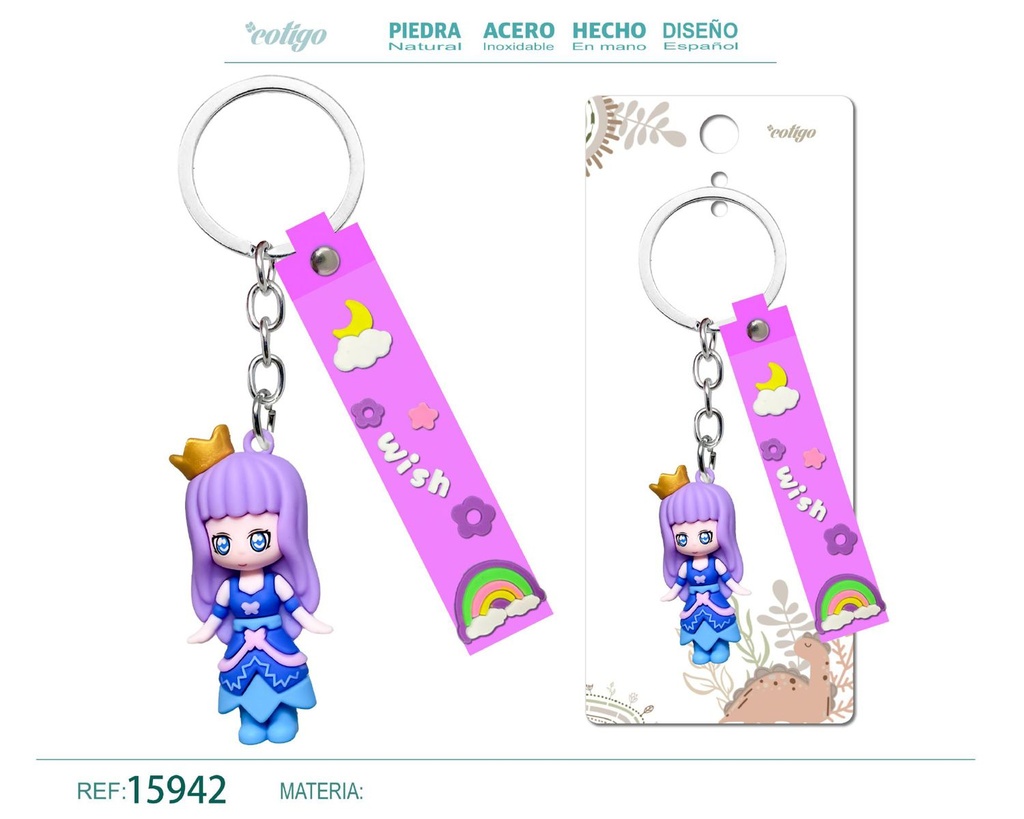 Llavero de dibujos animados - Accesorios y llaveros divertidos
