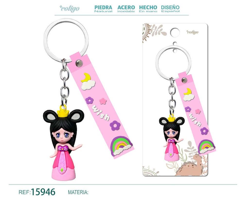 Llavero de dibujos animados - Accesorios y llaveros divertidos