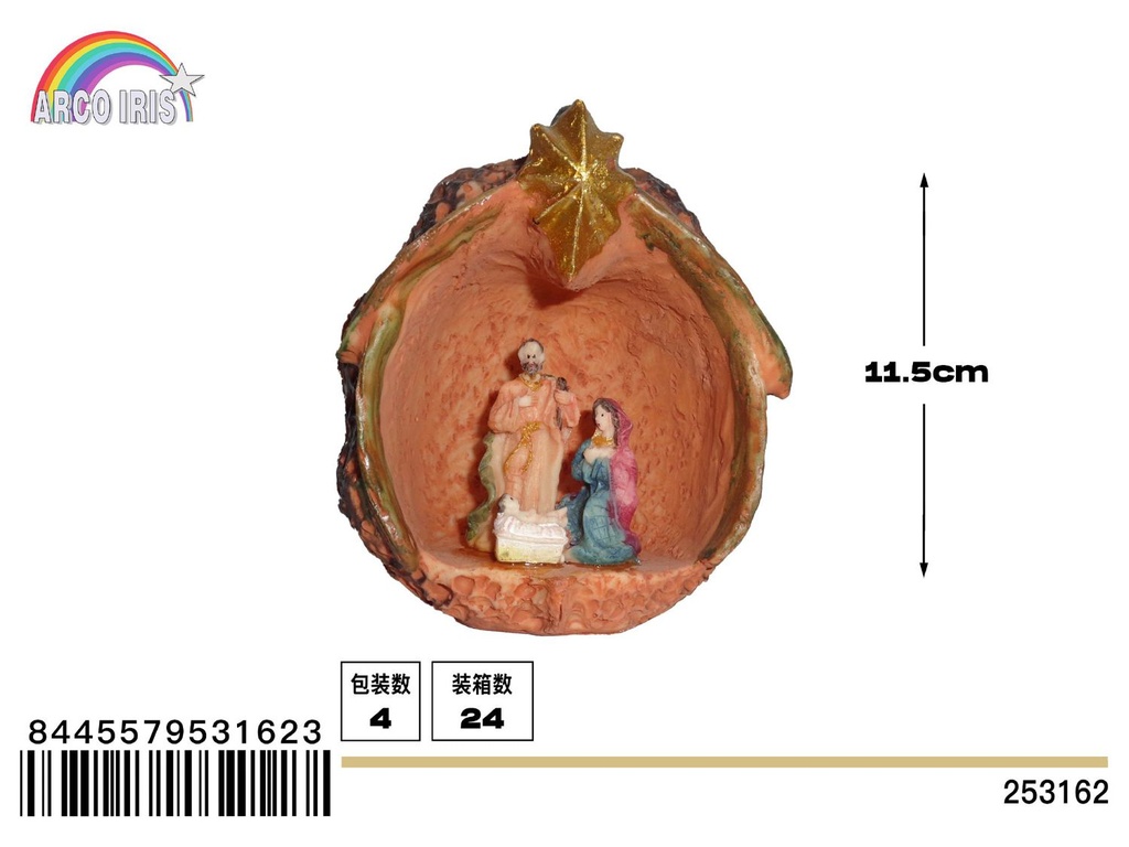 Figura de nacimiento de Niño Jesús - Adorno navideño