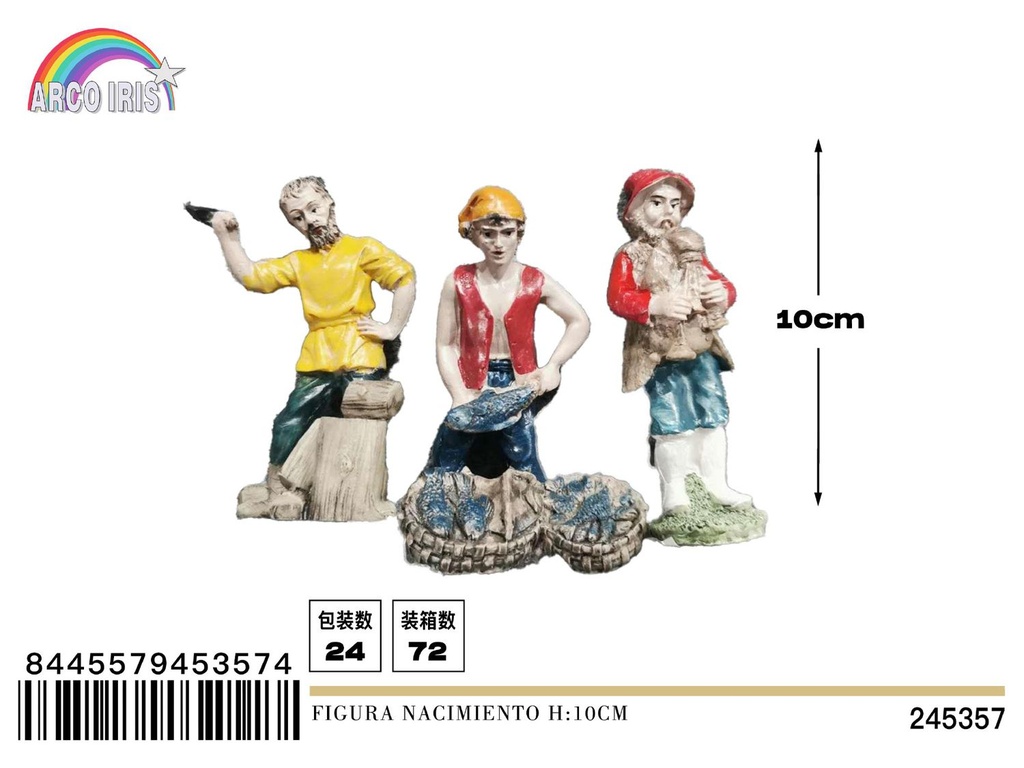 Figura nacimiento 10 cm - Adorno navideño